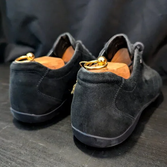 Ermenegildo Zegna Sneakers Suede black 11.5